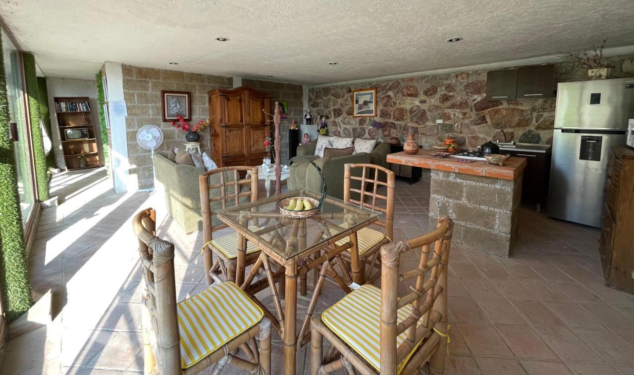 Jardin Quinta Las Fuentes Cabanas, Valsequillo. 푸에블라 외부 사진