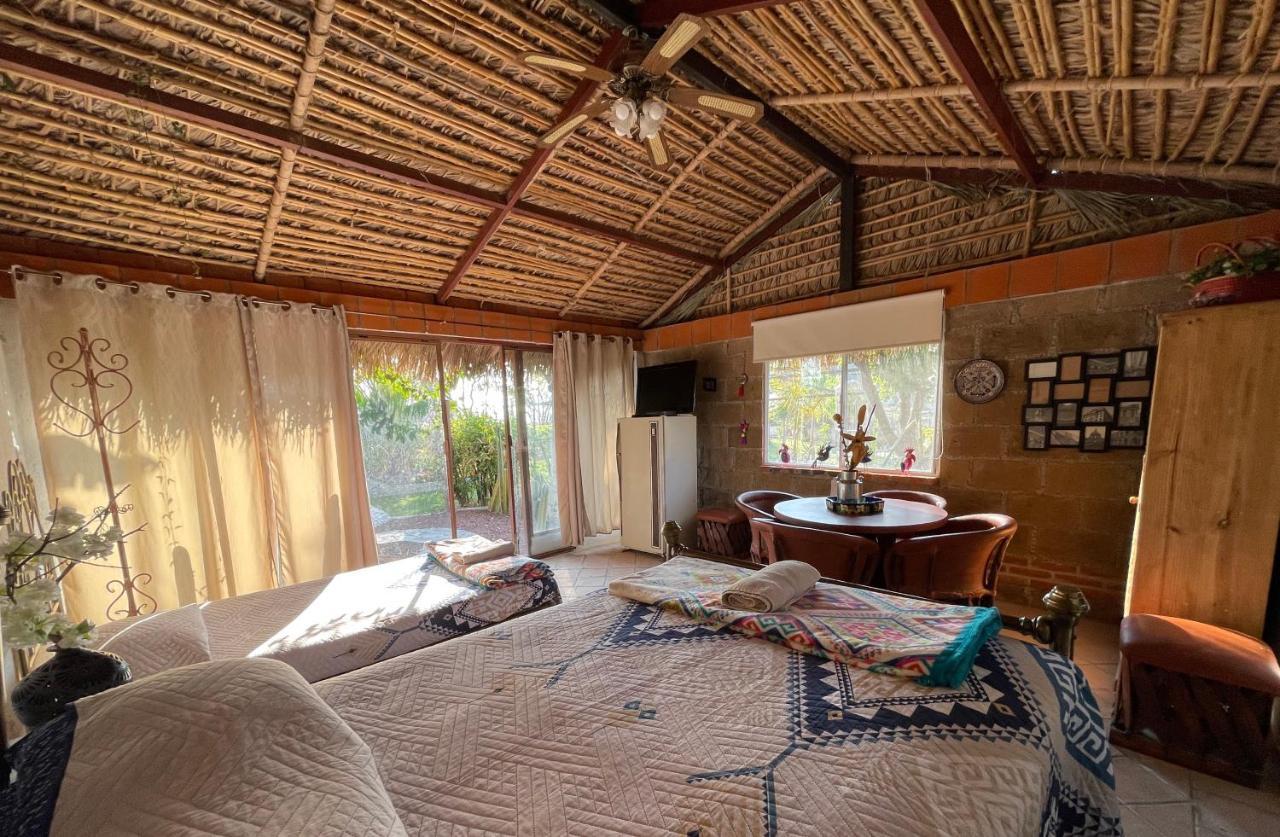 Jardin Quinta Las Fuentes Cabanas, Valsequillo. 푸에블라 외부 사진