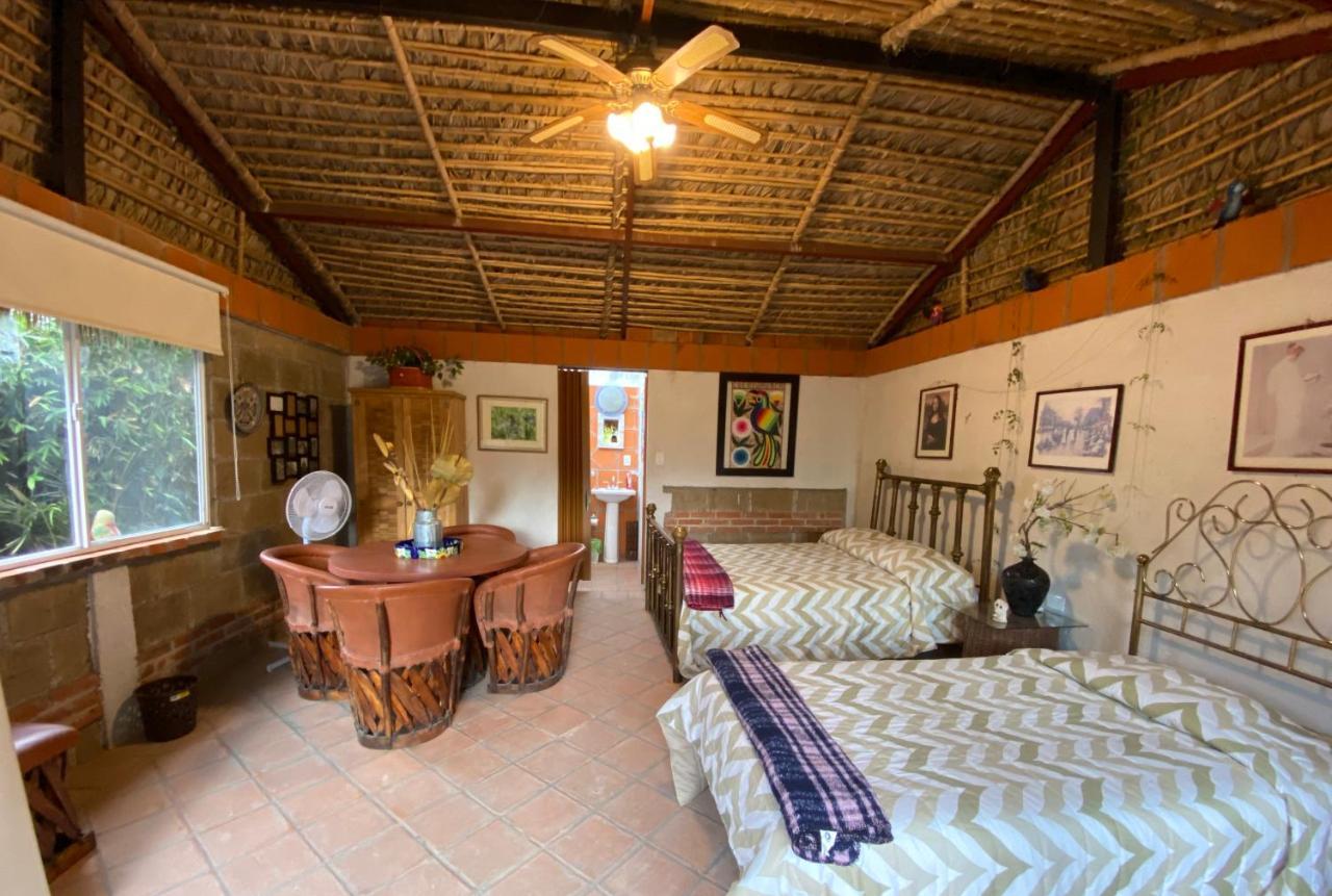 Jardin Quinta Las Fuentes Cabanas, Valsequillo. 푸에블라 외부 사진
