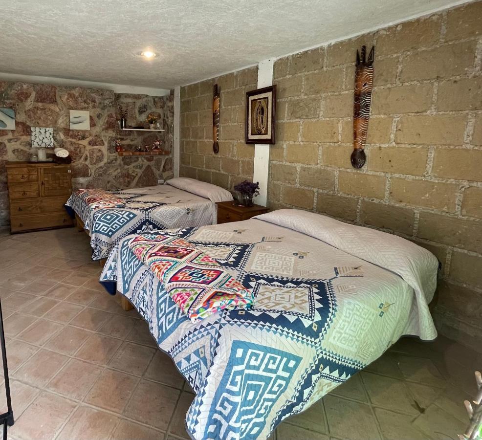 Jardin Quinta Las Fuentes Cabanas, Valsequillo. 푸에블라 외부 사진