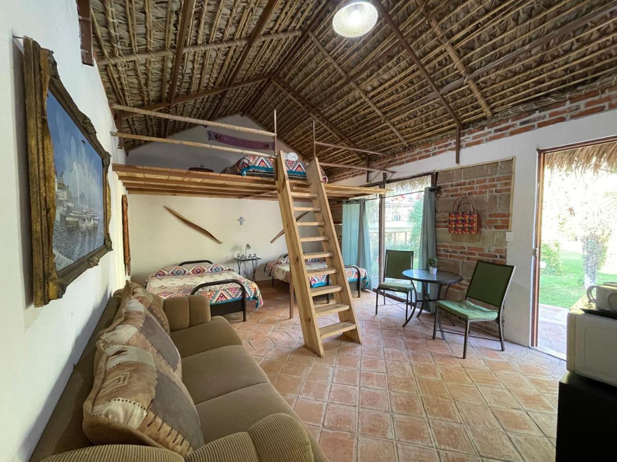 Jardin Quinta Las Fuentes Cabanas, Valsequillo. 푸에블라 외부 사진