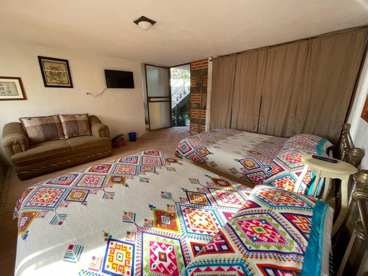 Jardin Quinta Las Fuentes Cabanas, Valsequillo. 푸에블라 외부 사진